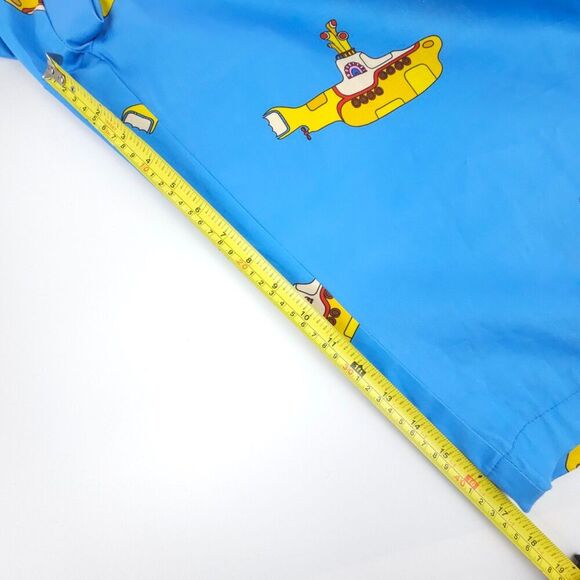 NWT Sarsparilly Beneath The Waves Jumpsuit Yellow Submarine Beatles Novelty 4X - Picture 5 of 11
